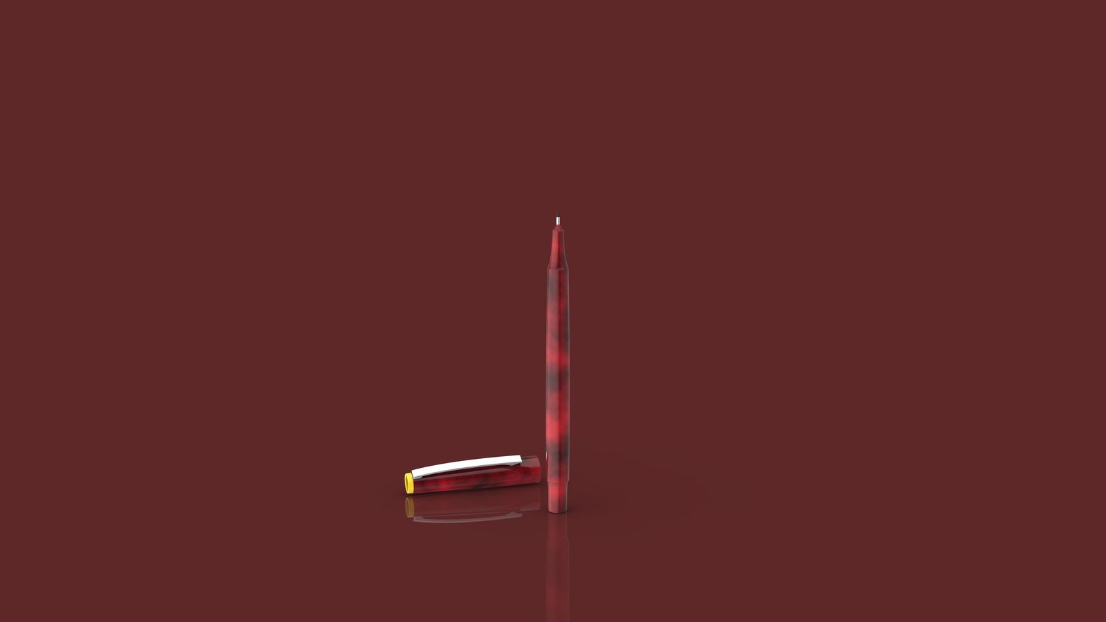 Writing instrument — product concept render